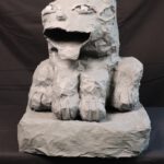 Kunstobjekt Drache